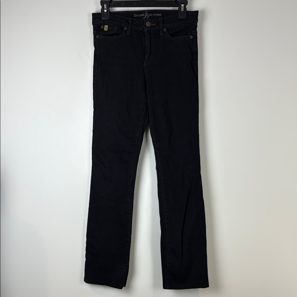 Second Yoga Black Skinny Jeans Size 27
